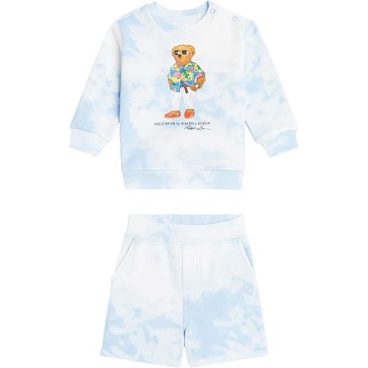 Polo Ralph Lauren Kids baby - felpa e shorts polo bear