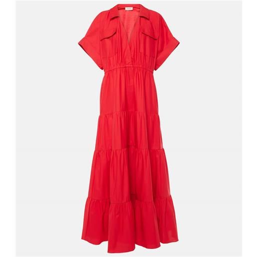 Adriana Degreas abito lungo in cotone