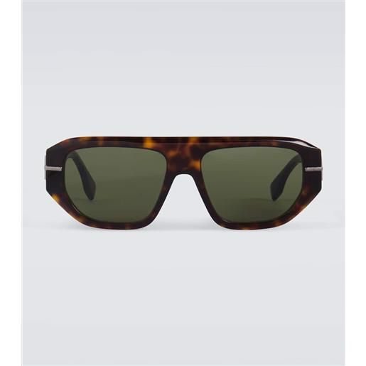 Fendi occhiali da sole aviator Fendigraphy