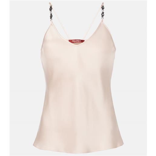 Max Mara camisole afelio in raso