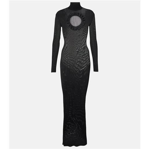 Self-Portrait x christopher kane - abito lungo con cut-out