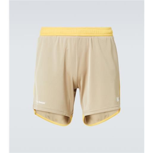 Wales Bonner shorts color-block con logo
