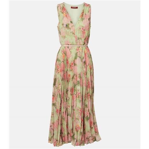 Max Mara abito midi in georgette