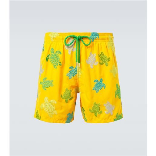 Vilebrequin costume da bagno mistral con stampa