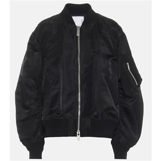 Sacai bomber in nylon