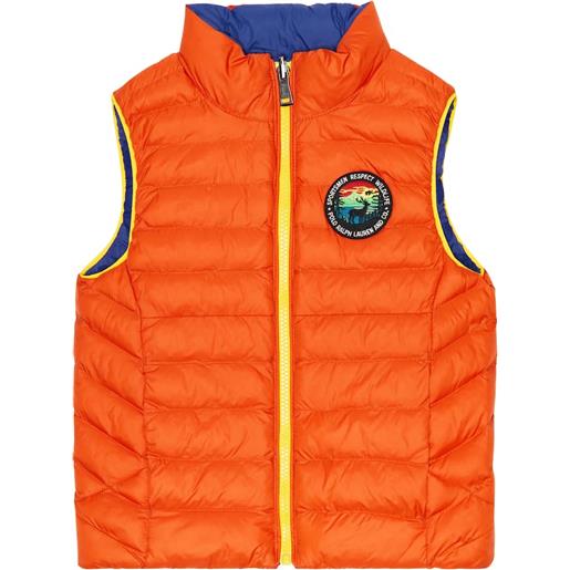 Polo Ralph Lauren Kids gilet reversibile trapuntato