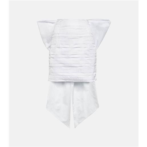 Rebecca Vallance minigonna con fiocco