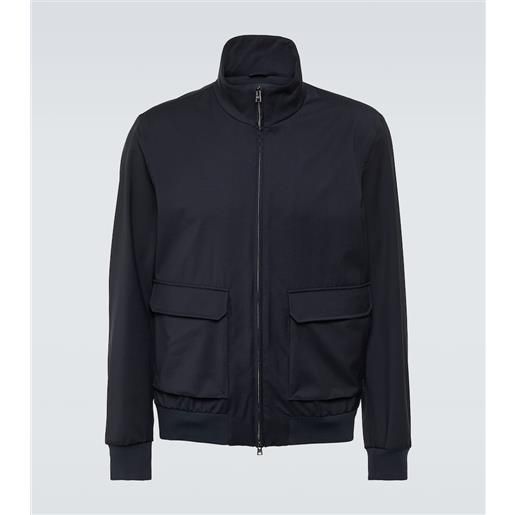 Herno bomber in lana vergine