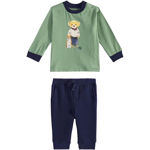 Polo Ralph Lauren Kids baby - felpa e pantaloni polo bear