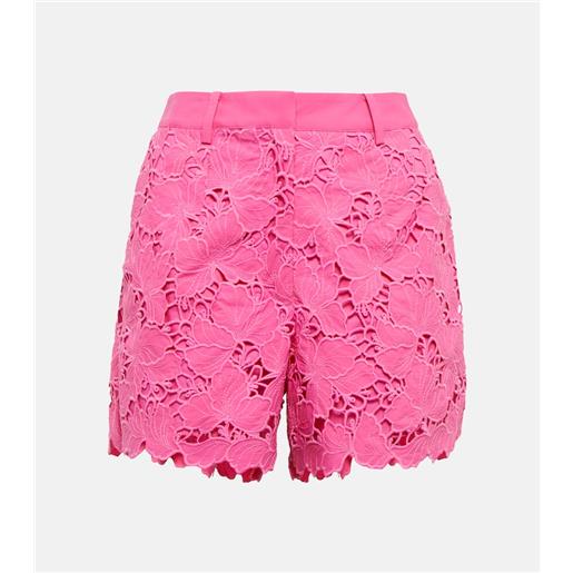 Self-Portrait shorts in pizzo