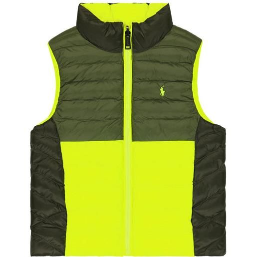 Polo Ralph Lauren Kids gilet reversibile trapuntato