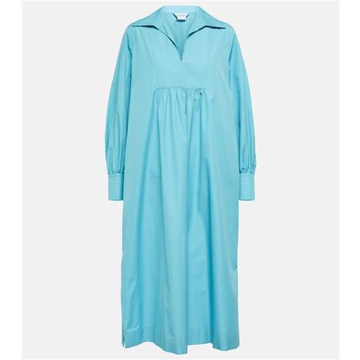 Max Mara abito midi nupar in popeline di cotone