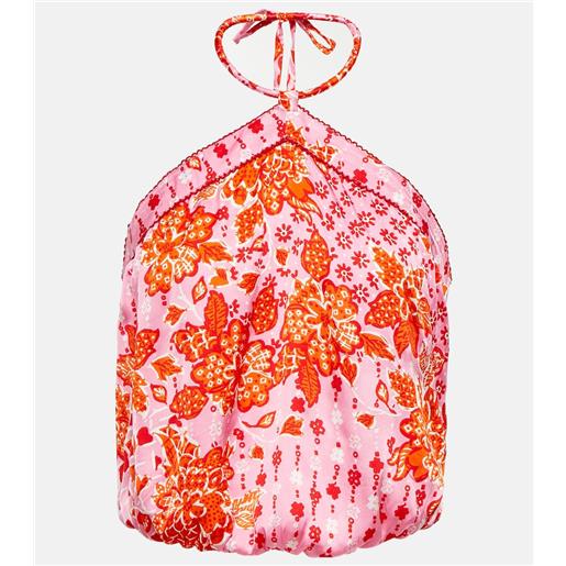 Poupette St Barth top isabelle con stampa