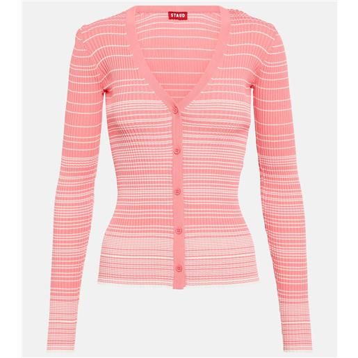 Staud cardigan a righe
