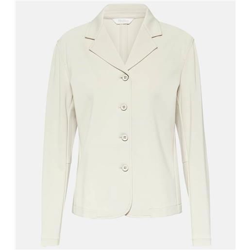 Max Mara blazer monopetto duomo in jersey