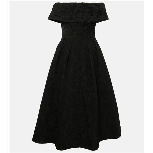 Rebecca Vallance bridal - abito midi helene in broccato