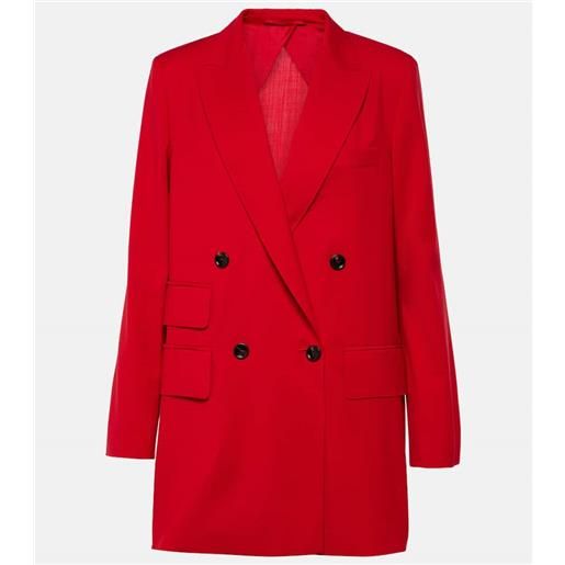 Max Mara blazer nebbie in lana vergine