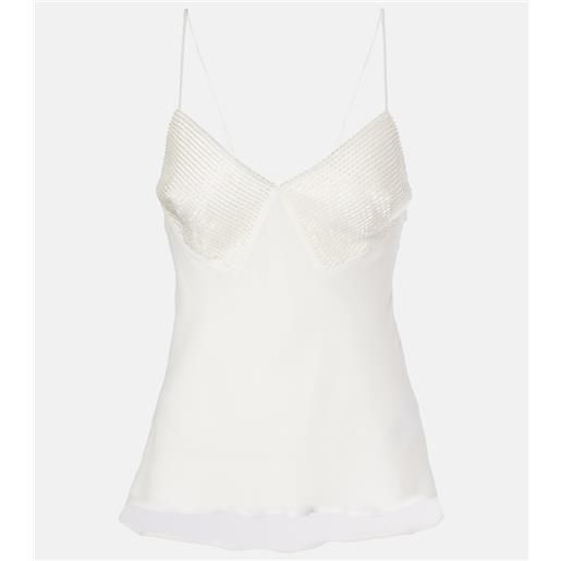 Max Mara bridal - camisole opache in georgette