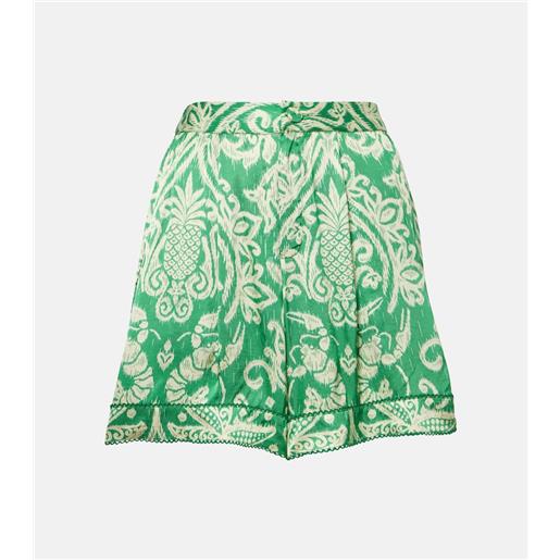 Poupette St Barth shorts lulu con stampa