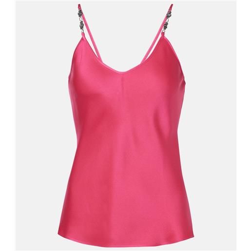 Max Mara camisole afelio in raso