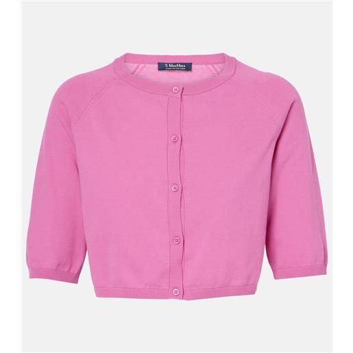 'S Max Mara cardigan cropped pam in cotone