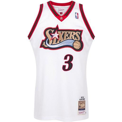 Mitchell & Ness t-shirt philadelphia 76ers allen iverson - bianco
