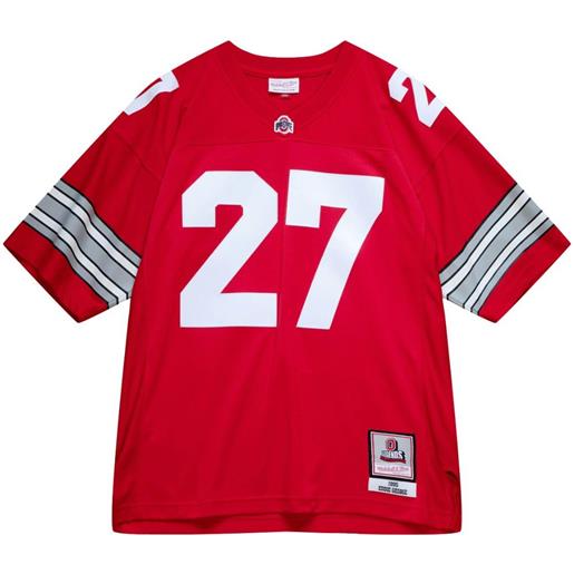 Mitchell & Ness t-shirt ncaa ohio state buckeyes 1995 eddie george - rosso