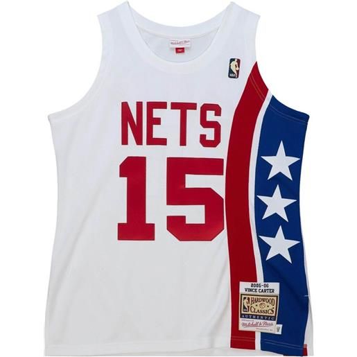 Mitchell & Ness maglia da basket "nba new jersey nets 2005 vince carter" - bianco