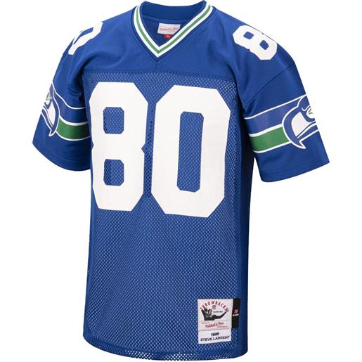 Mitchell & Ness top 1985 steve largent authentic "seattle seahawks" - blu
