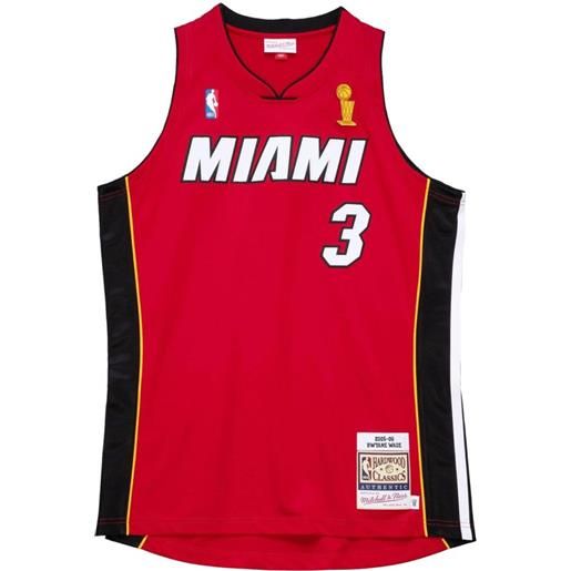 Mitchell & Ness maglia alternate finals "nba miami heat 2005 dwyane wade" - rosso