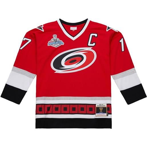 Mitchell & Ness top carolina hurricanes 2005/06 rod brind'amour power play - rosso