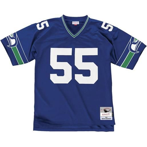 Mitchell & Ness t-shirt brian bosworth seattle seahawks legacy player 1987 - blu
