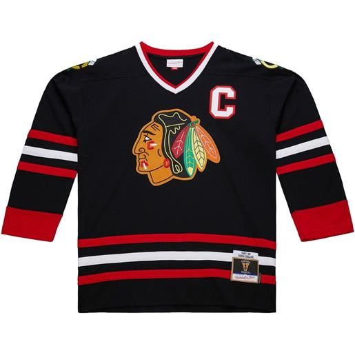 Mitchell & Ness top nhl dark alternate "blackhawks 1997 chris chelios" - nero
