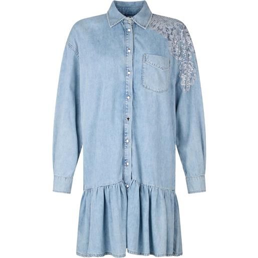 LIU JO abito denim - blu