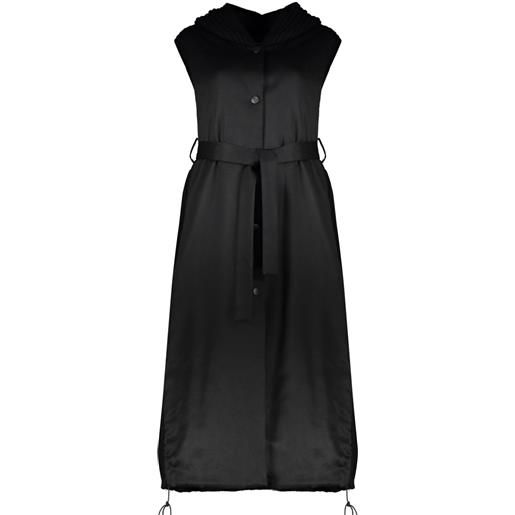 Fabiana Filippi cappotto smanicato - nero