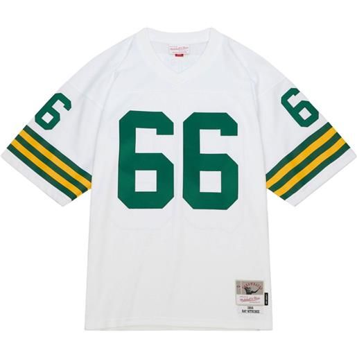 Mitchell & Ness t-shirt ray nitschke green bay packers legacy 1966/67 - bianco