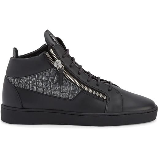 Giuseppe Zanotti sneakers kriss in pelle - nero