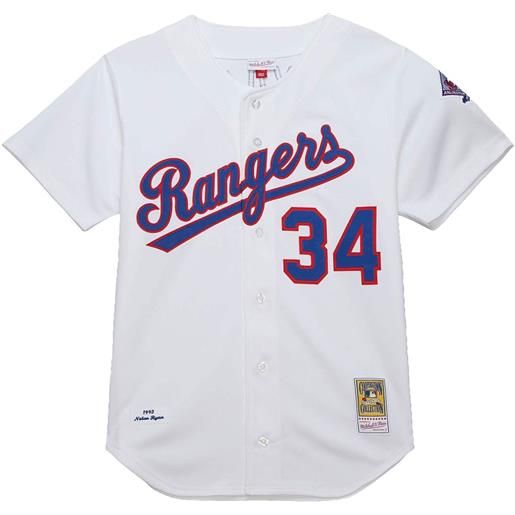 Mitchell & Ness t-shirt texas rangers 1993 nolan ryan - bianco