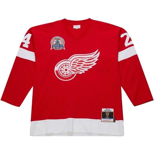 Mitchell & Ness t-shirt detroit red wings 2001/02 chris chelios power play - rosso