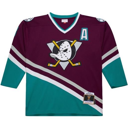 Mitchell & Ness t-shirt nhl dark "ducks 1996 teemu selanne" - viola