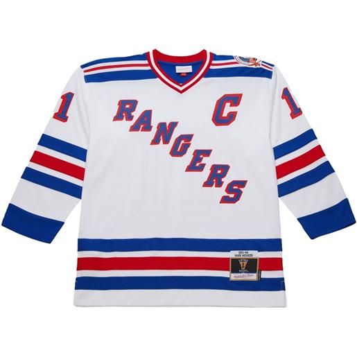 Mitchell & Ness t-shirt nhl "rangers 1993 mark messier" - bianco