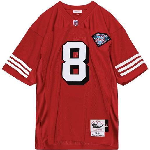 Mitchell & Ness top 1994 steve young scarlet san francisco 49ers authentic "scarlet" - rosso