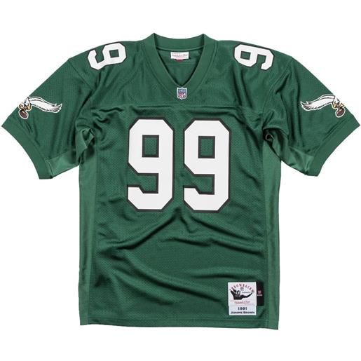 Mitchell & Ness t-shirt jerome brown philadelphia eagles legacy player 1990 - verde