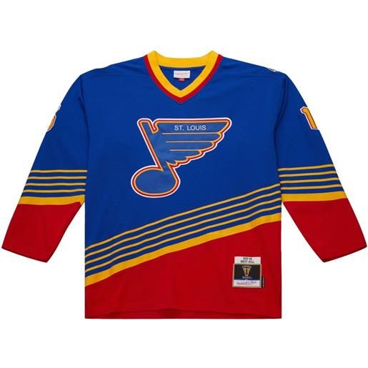 Mitchell & Ness t-shirt nhl dark "blues 1995 brett hull"