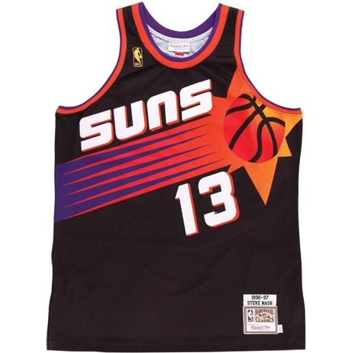 Mitchell & Ness maglia ufficiale "nba phoenix suns 96-97 steve nash" - nero