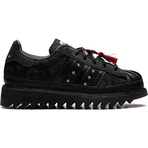 adidas x clot sneakers superstar "chinese new year" - nero