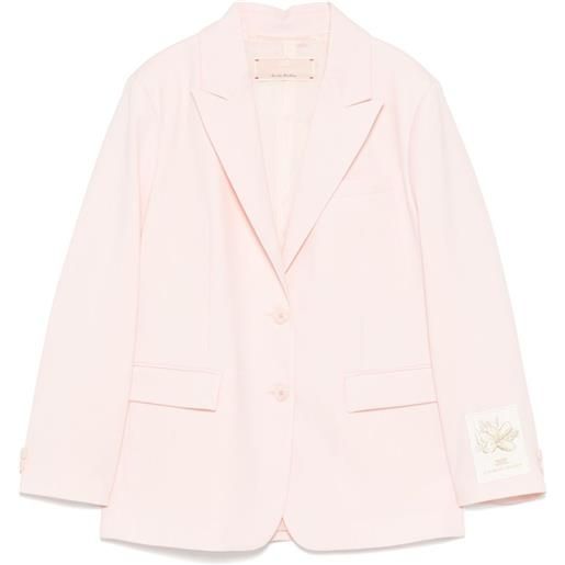 Elisabetta Franchi La Mia Bambina blazer monopetto - rosa