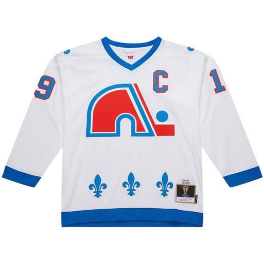 Mitchell & Ness t-shirt nhl "nordiques 1994 joe sakic" - bianco