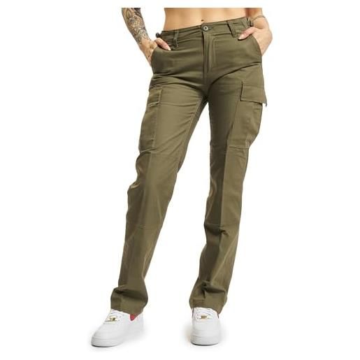 Brandit women bdu ripstop pants, donna, olive, 28