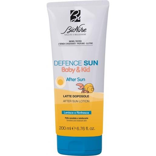 Bionike defence sun baby&kid fluido doposole idratante 200 ml